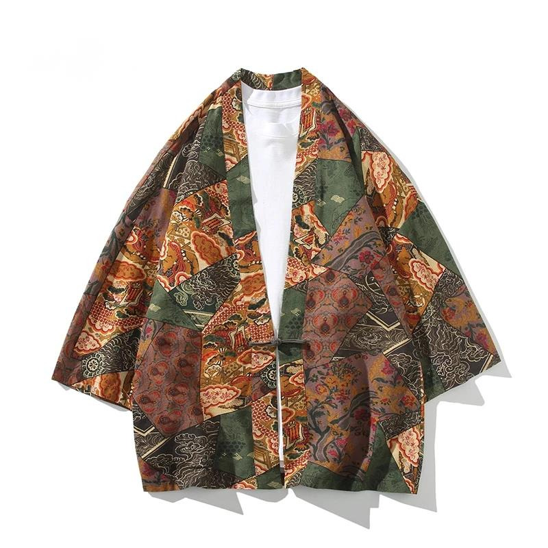 Ethnic Fashion Style - Męska i damska bluzka/kardigan w etniczne