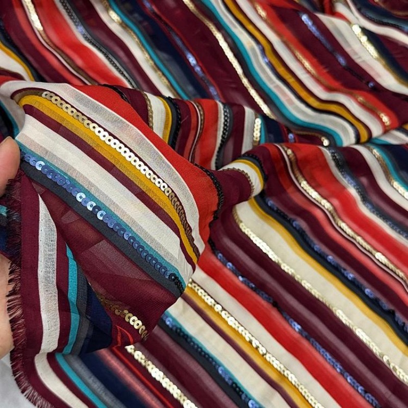Kolorowa, prążkowana, haftowan – Ethnic Fashion Designer recenzja i cena