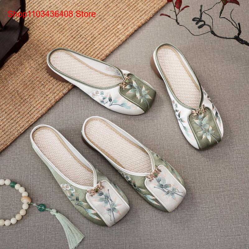 Nowe haftowane kapcie do domu, – Ethnic Fashion Style recenzja i cena