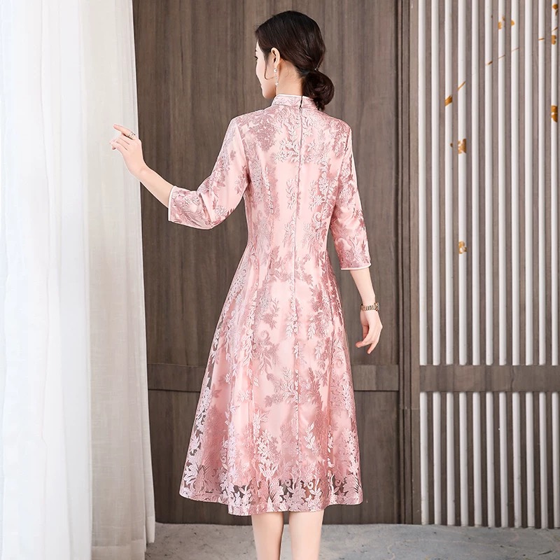 Eleganckie kobiety Aodai Vietn – Ao Dai Vietnam Dress recenzja i cena