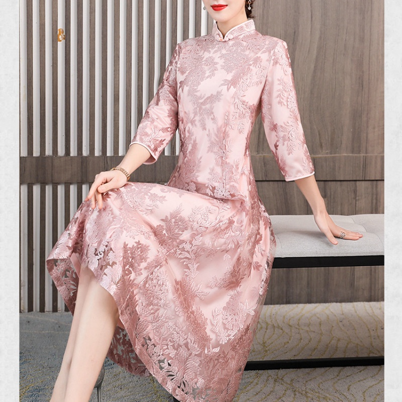 Eleganckie kobiety Aodai Vietn – Ao Dai Vietnam Dress recenzja i cena