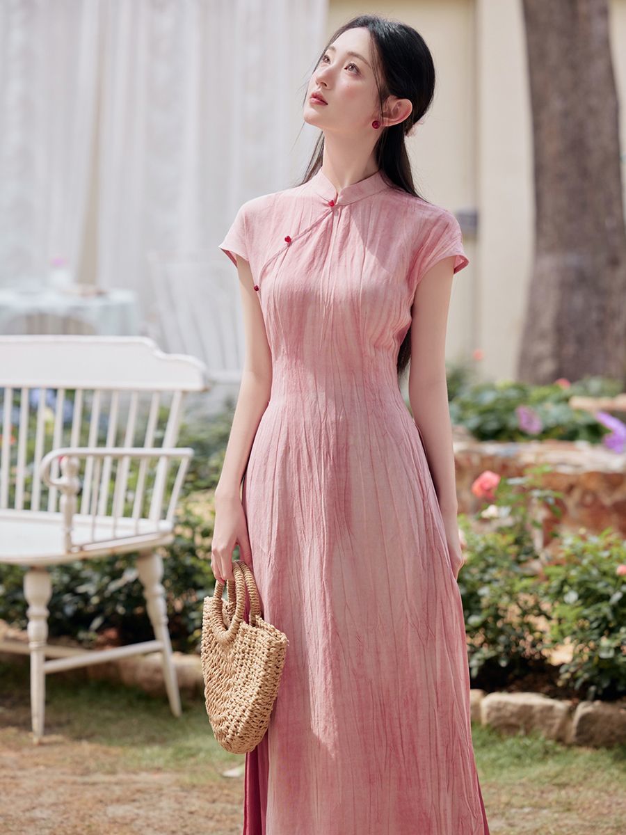 Wiosna lato wietnam aodai chiń – Ao Dai Vietnam Dress recenzja i cena