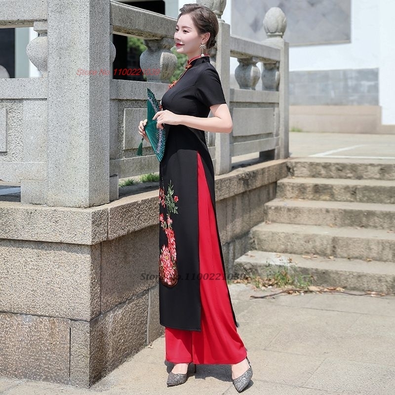 Zestaw tradycyjnego wietnamski – Ao Dai Vietnam Dress recenzja i cena
