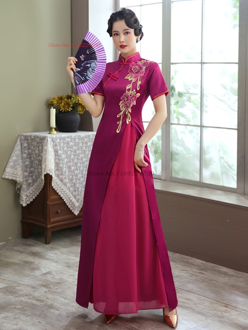 Sukienka tradycyjna wietnamska – Ao Dai Vietnam Dress recenzja i cena