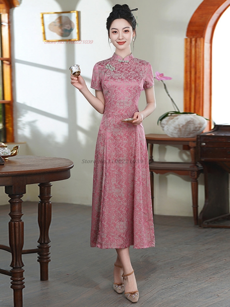 Sukienka w stylu vintage z Wie – Ao Dai Vietnam Dress recenzja i cena