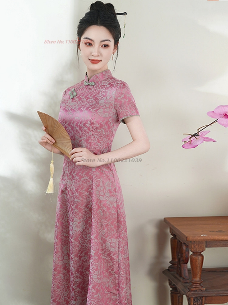 Sukienka w stylu vintage z Wie – Ao Dai Vietnam Dress recenzja i cena