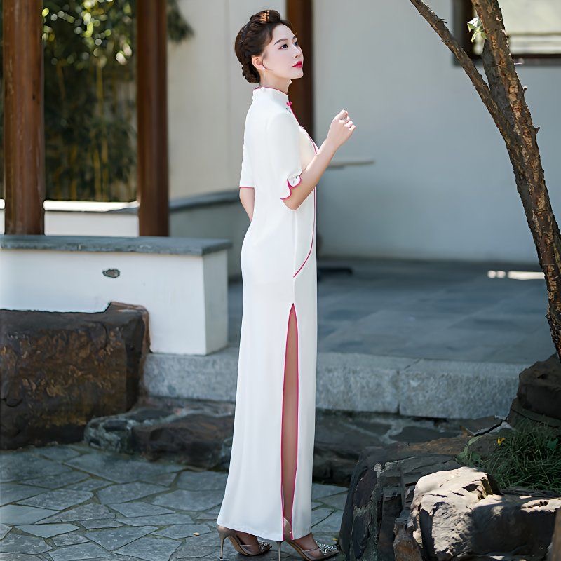 Kobieca sukienka Aodai w stylu – Ao Dai Vietnam Dress recenzja i cena