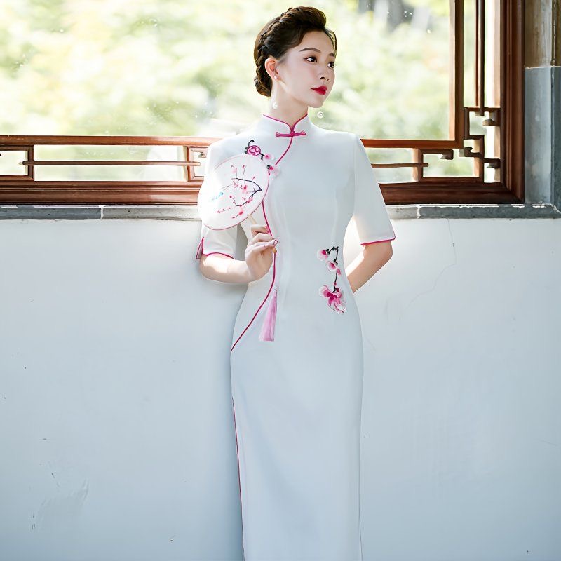 Kobieca sukienka Aodai w stylu – Ao Dai Vietnam Dress recenzja i cena