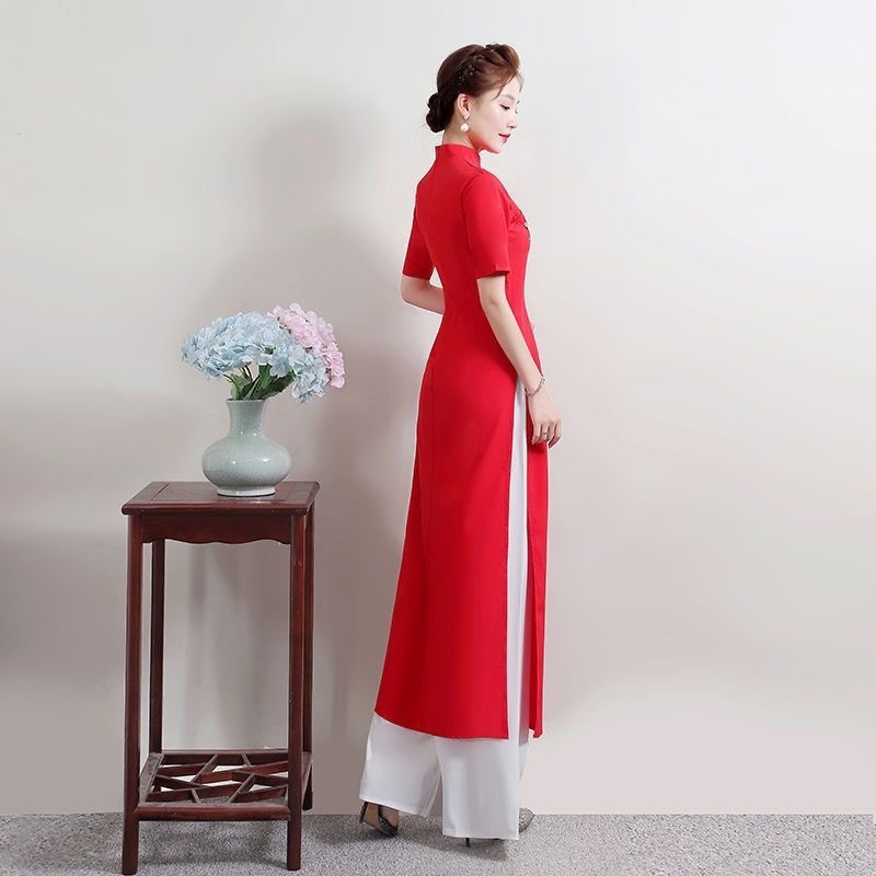 Letnie kobiety tradycyjny wiet – Ao Dai Vietnam Dress recenzja i cena