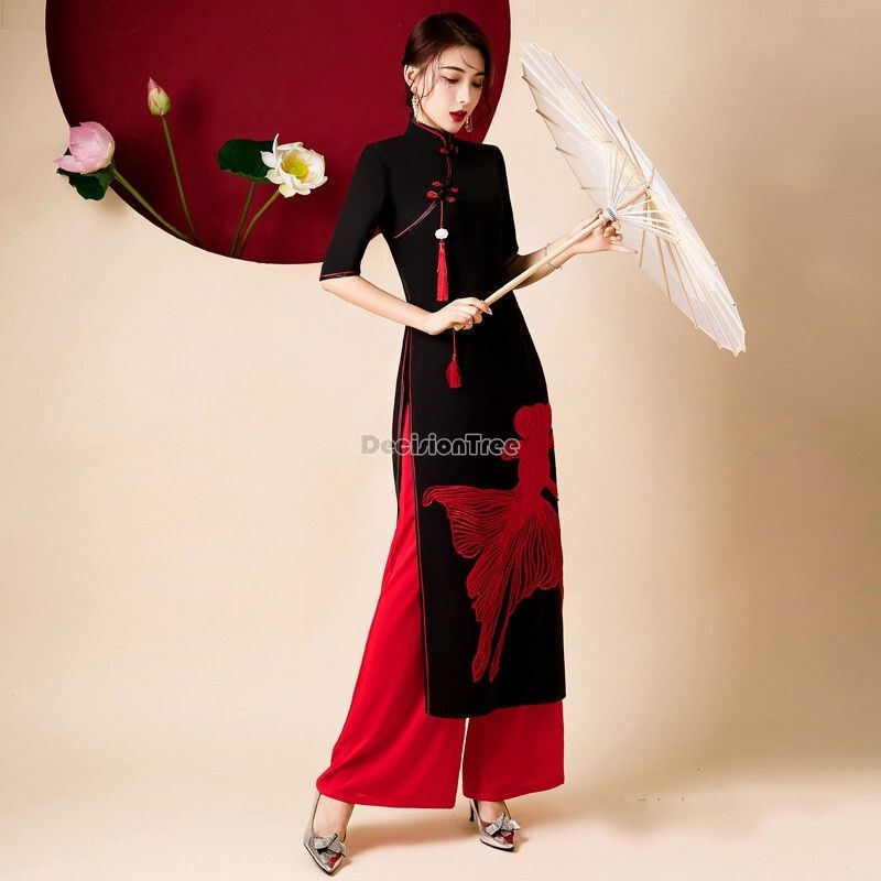 Występ sceniczny 2026 Wietnam  – Ao Dai Vietnam Dress recenzja i cena