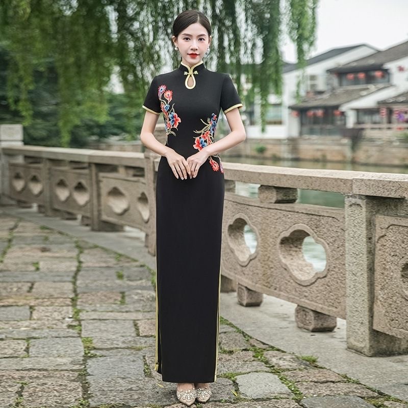 Damska tradycyjna wietnamska s – Ao Dai Vietnam Dress recenzja i cena