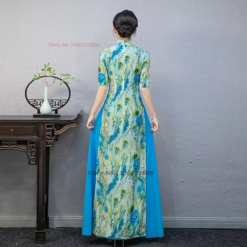 Sukienka aodai z Wietnamu z 20 – Ao Dai Vietnam Dress recenzja i cena